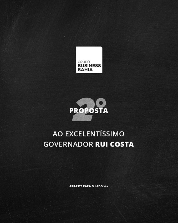 Carta Aberta para o Governador do Estado da Bahia, Rui Costa